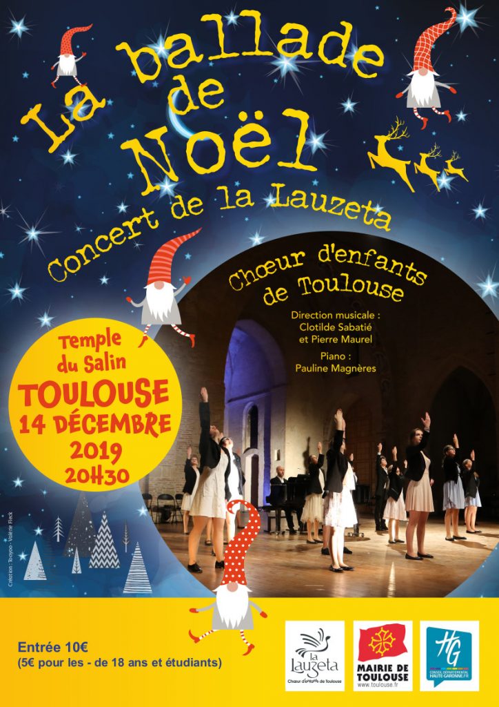 AFFICHE CONCERT NOEL TOULOUSE 2019ok